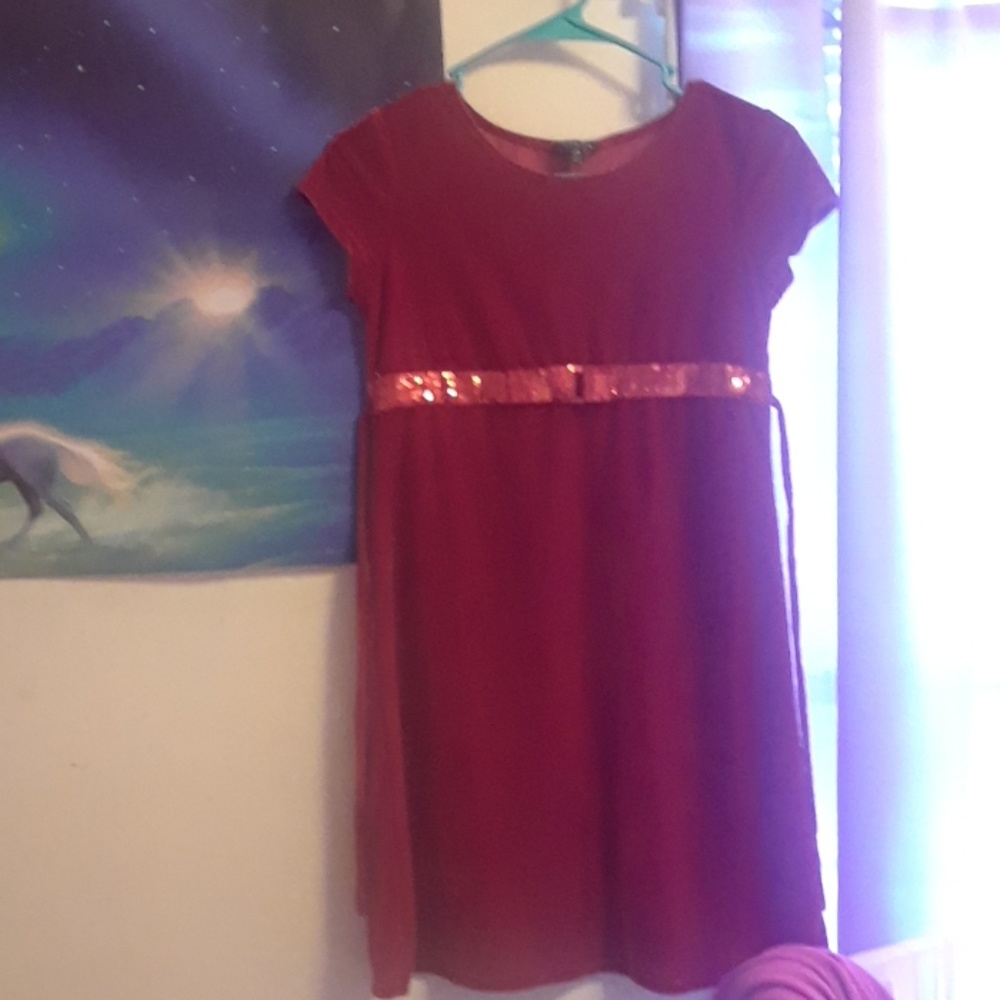 Red dress